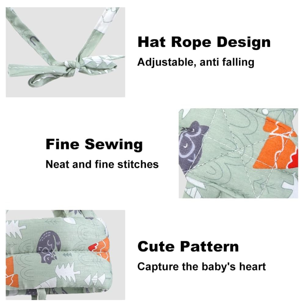 Miniatura 6 de Casco de Seguridad Antigolpes Bebe Niños - GENERO: NIÑA